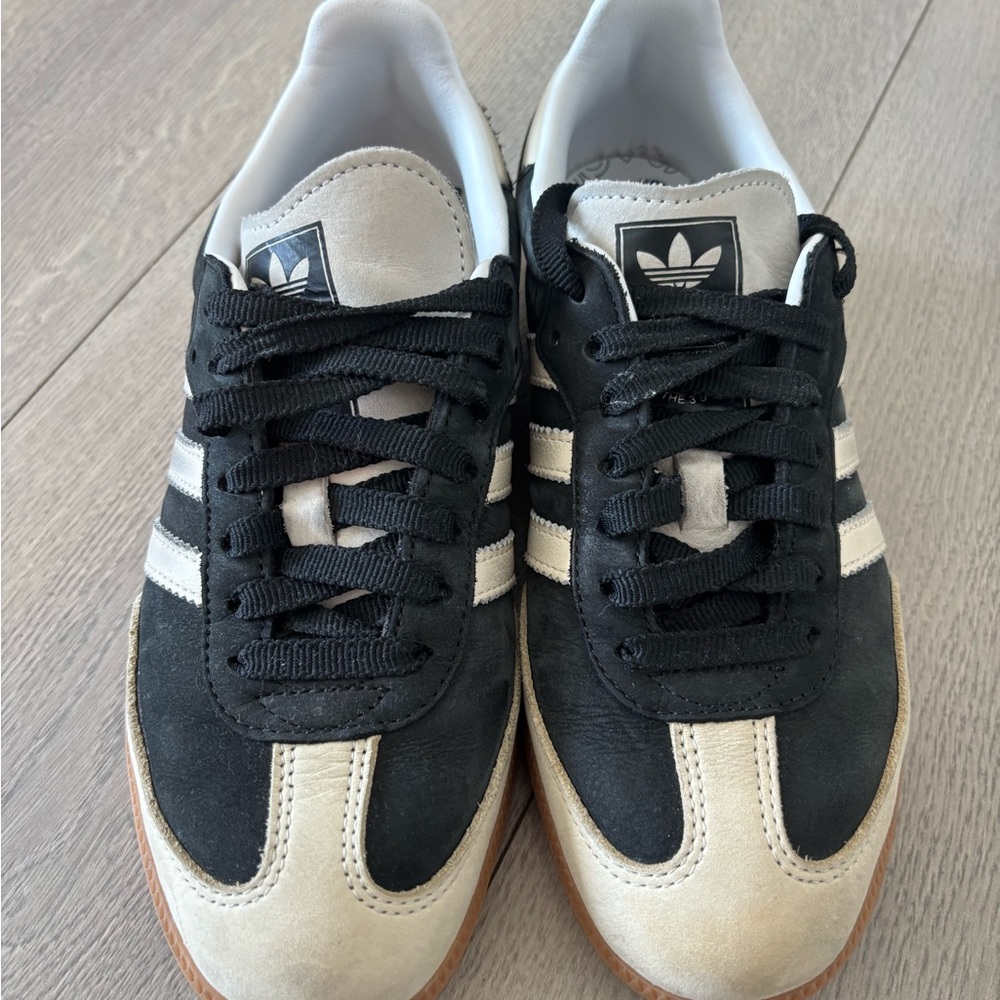 Adidas Samba Women’s Black and White Sneakers